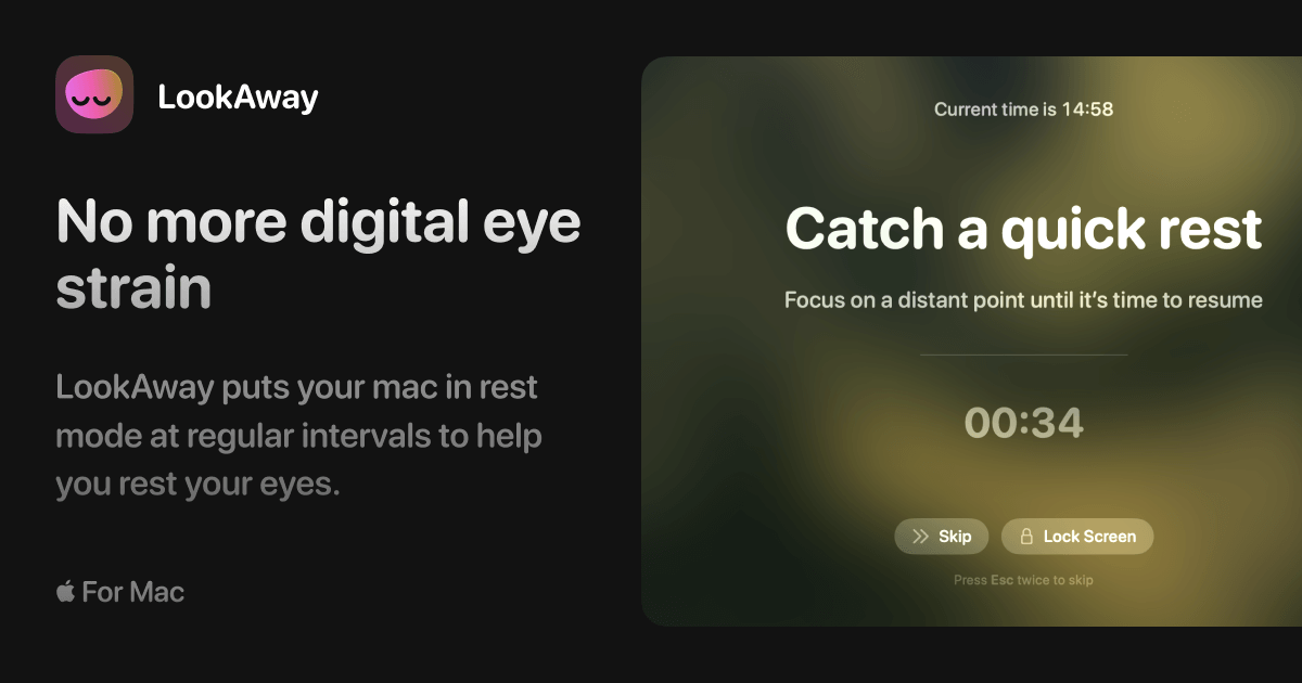 No More Digital Eye Strain (Website)
